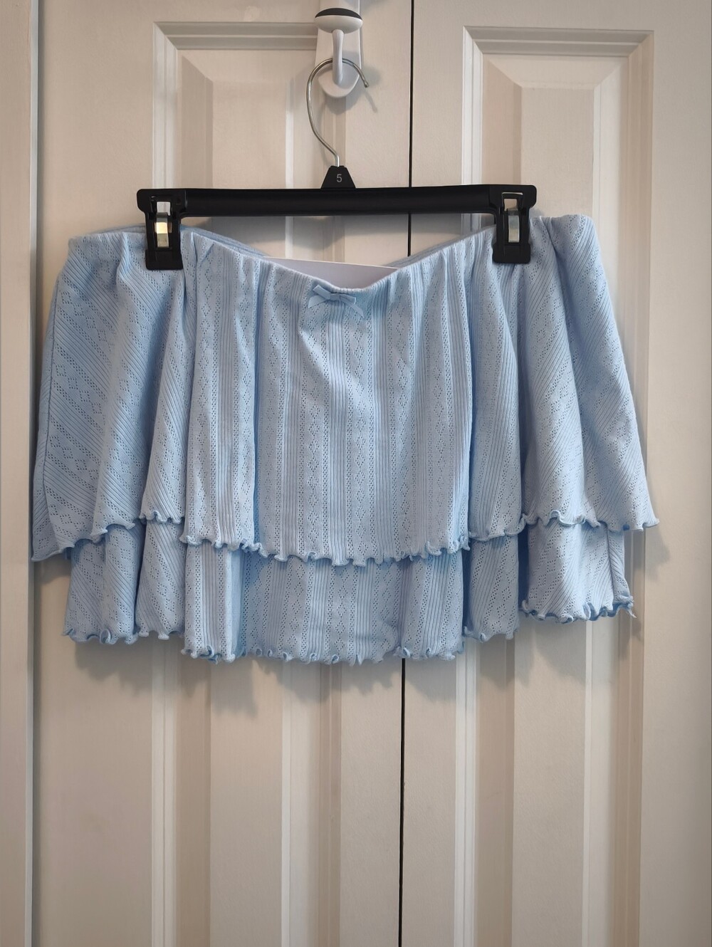 NWT Labelrail X Sumbo Owoyele Womens Tiered Mini Cotton Skirt